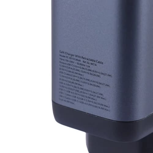 شارژر دیواری 40 وات گرین لاین GL-WC16 GNGAN40WEU GaN PD 3A — تصویر ۸