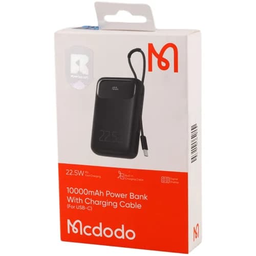 پاور بانک فست شارژ مک دودو MC-3243 PD 22.5W ظرفیت 10000 میلی آمپر ساعت — تصویر ۲