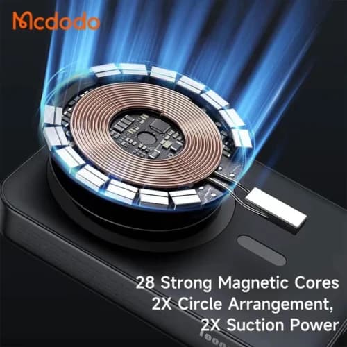 پاور بانک بی سیم فست شارژ مک دودو MC-593 PD 30W ظرفیت 10000 میلی آمپر ساعت — تصویر ۷