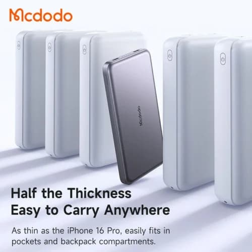 پاور بانک فست شارژ مک دودو MC-378 PD 20W ظرفیت 10000 میلی آمپر ساعت — تصویر ۵