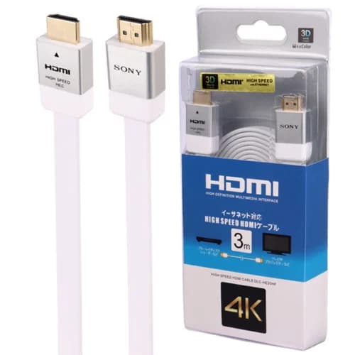 کابل HDMI 4K سونی 3D Flat طول 3 متر