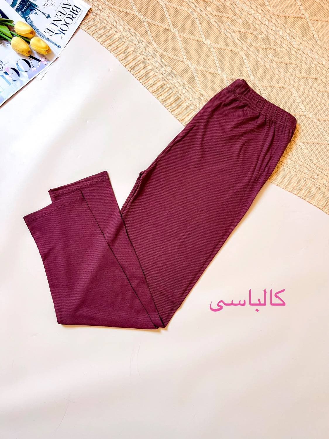 لگ زنانه نخ سوزنی پاییزی کد: 308 — تصویر ۶