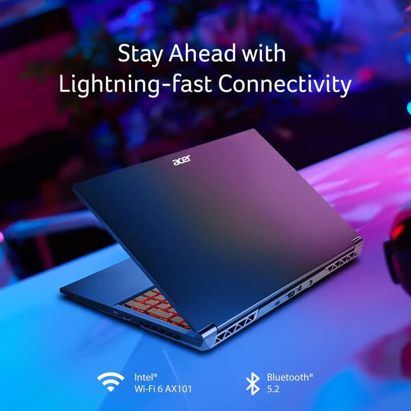 لپ تاپ 15.6 اینچی ایسر مدل Aspire 7 A715-79G-Core 7 240H-RTX4050 6GB-16GB DDR4 3200MHz-512GB SSD-FHD 144Hz — تصویر ۱۰