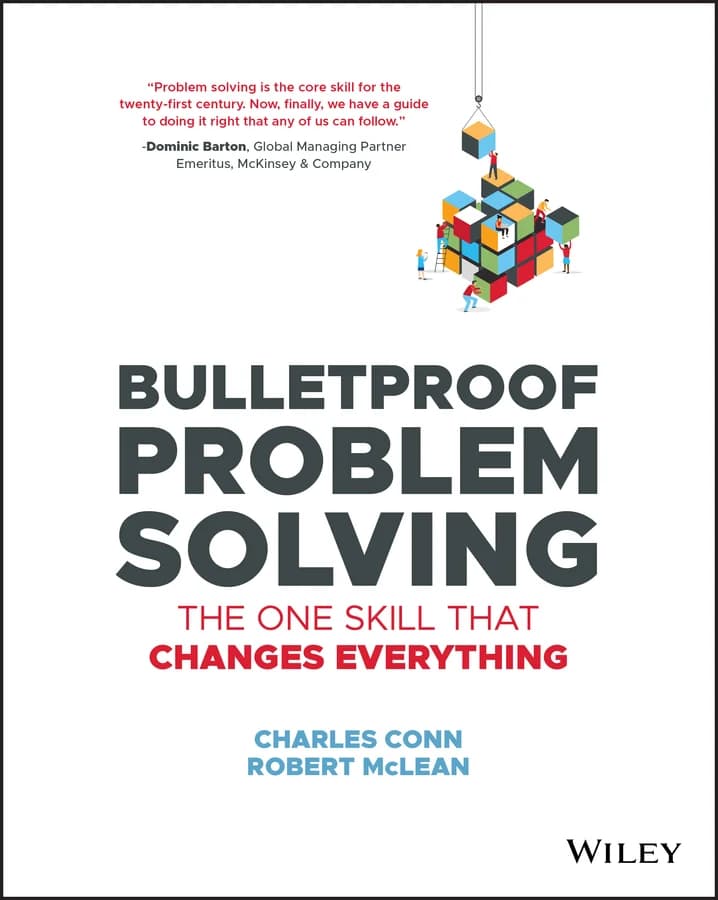 کتاب Bulletproof Problem Solving (حل مسئله ضد گلوله) نسخه انگلیسی PDF | چارلز کان
