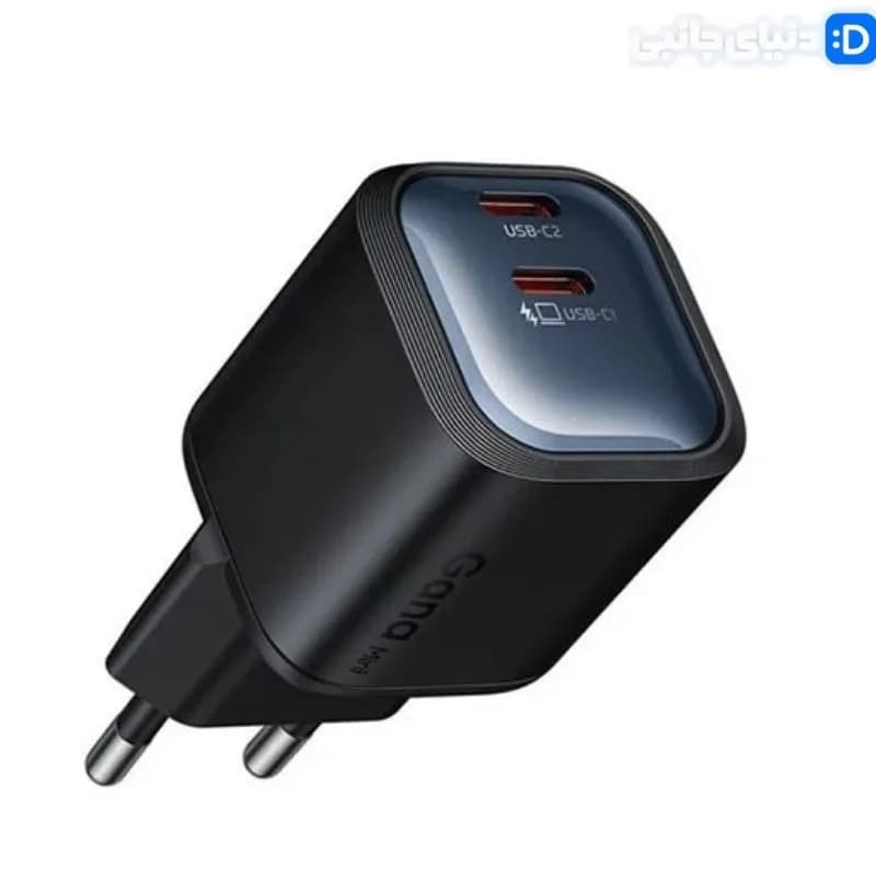 شارژر دیواری ۴۵ وات دو پورت مک دودو مدل CH-1000 کد TH1017 | دنیای جانبی