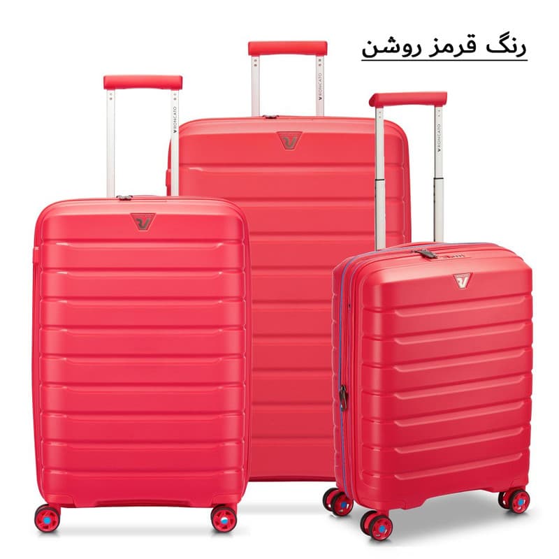 ست 3 عددی چمدان رونکاتو مدل باترفلای کد 418180 — تصویر ۹