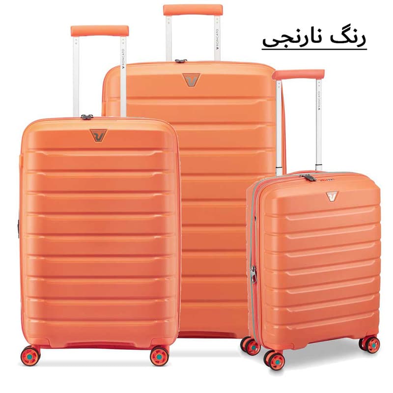 ست 3 عددی چمدان رونکاتو مدل باترفلای کد 418180 — تصویر ۱۰