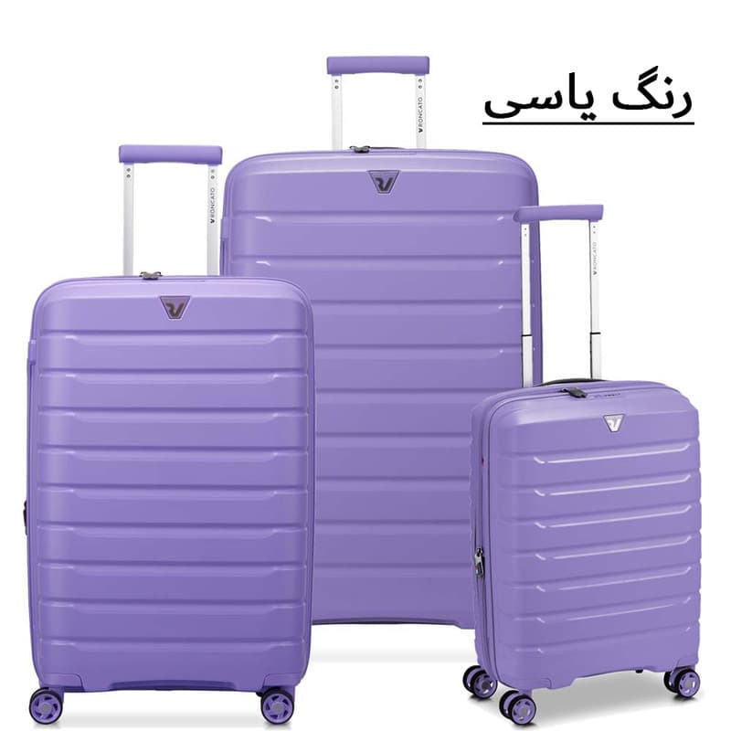 ست 3 عددی چمدان رونکاتو مدل باترفلای کد 418180 — تصویر ۲