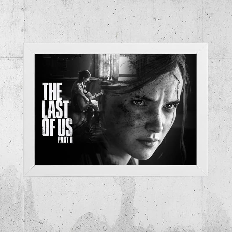 تابلو گالری آرتیفن طرح بازی LAST OF US 2 کد 121W مجموعه 3 عددی — تصویر ۲
