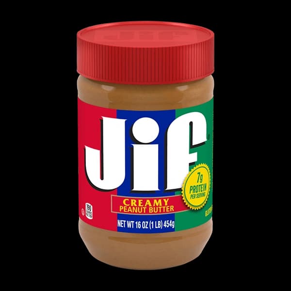 کره بادام زمینی جیف کرمی Jif creamy peanut butter