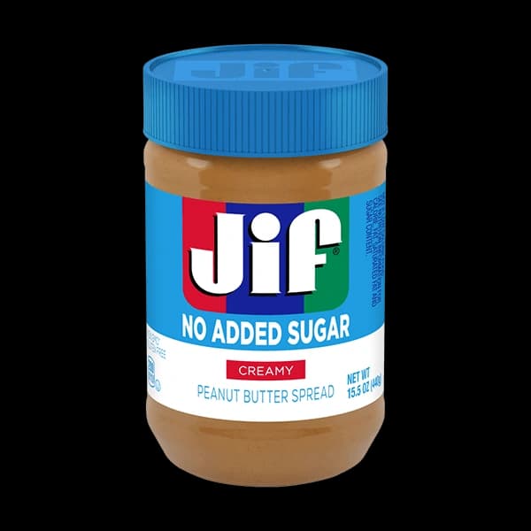 کره بادام زمینی جیف بدون شکر Jif no sugar peanut butter