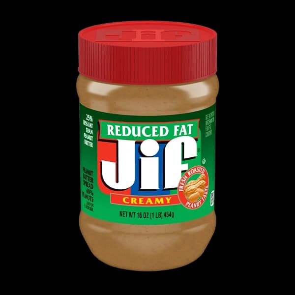 کره بادام زمینی جیف ردیوس فت Jif reduced fat peanut butter
