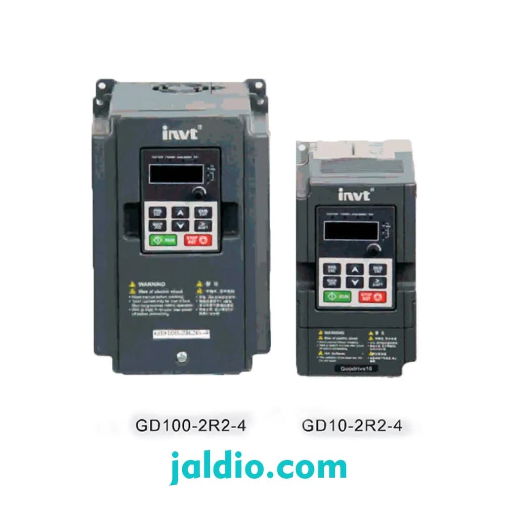 اینورتر تکفاز اینوت INVT GD10 توان 0.75 کیلووات کد GD10-0R7G-S2-B — تصویر ۴