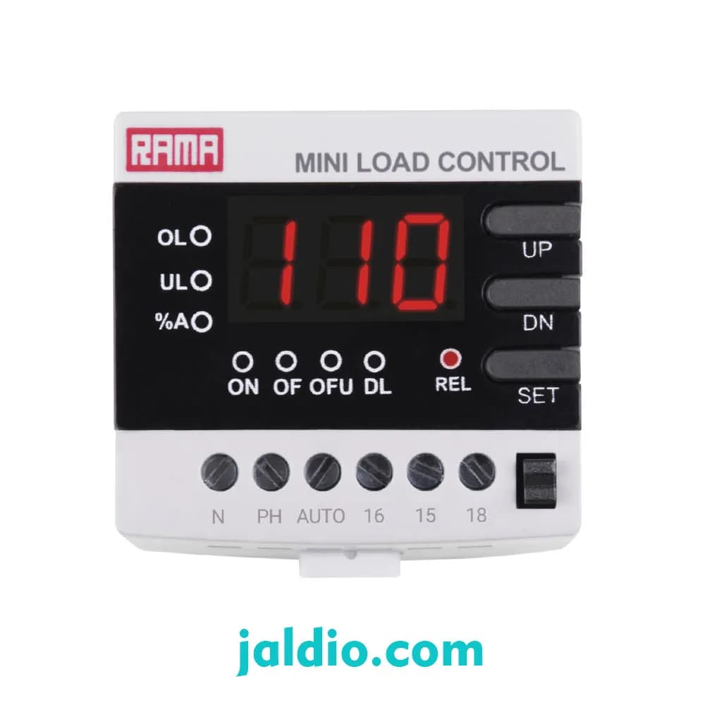 کنترل بار دیجیتال تکفاز طرح کمکی 1 تا 80 آمپر راما اسپادانا کد C4