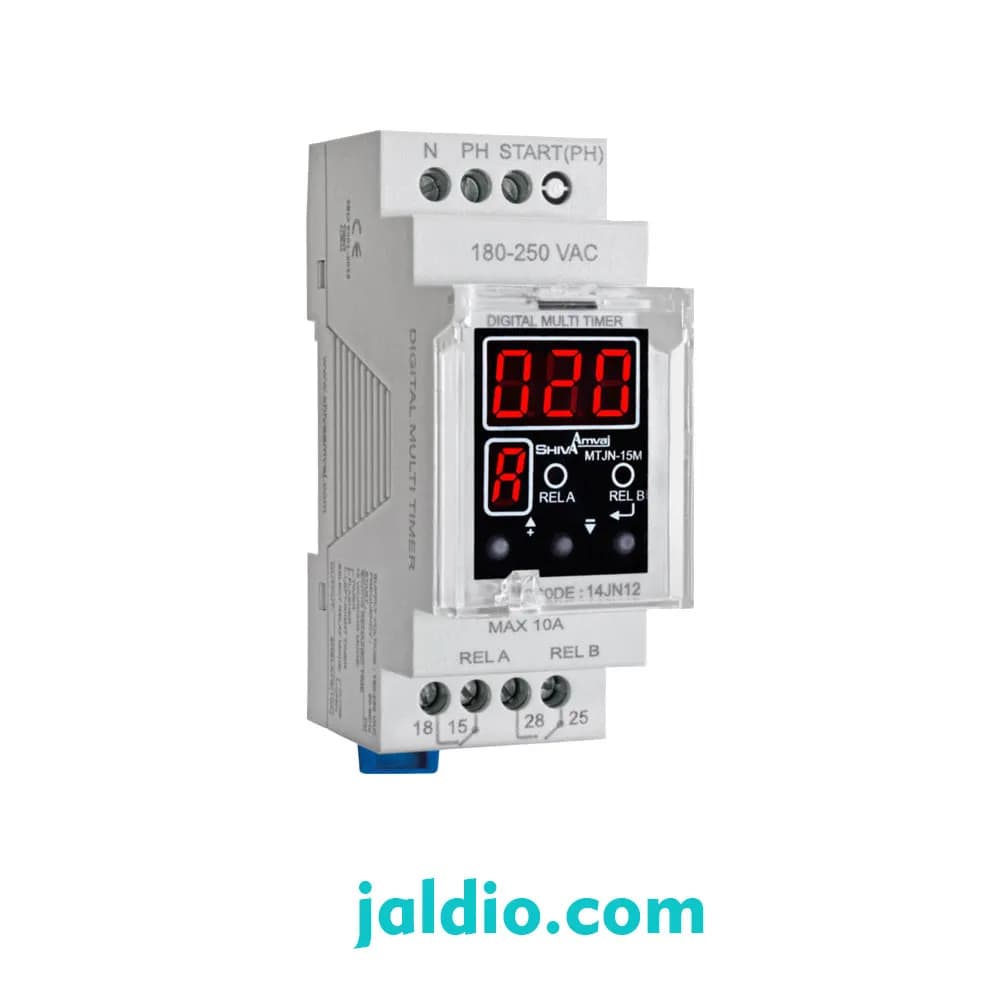 تایمر همه کاره مولتی تایمر سری N شیوا امواج MTJN-15M
