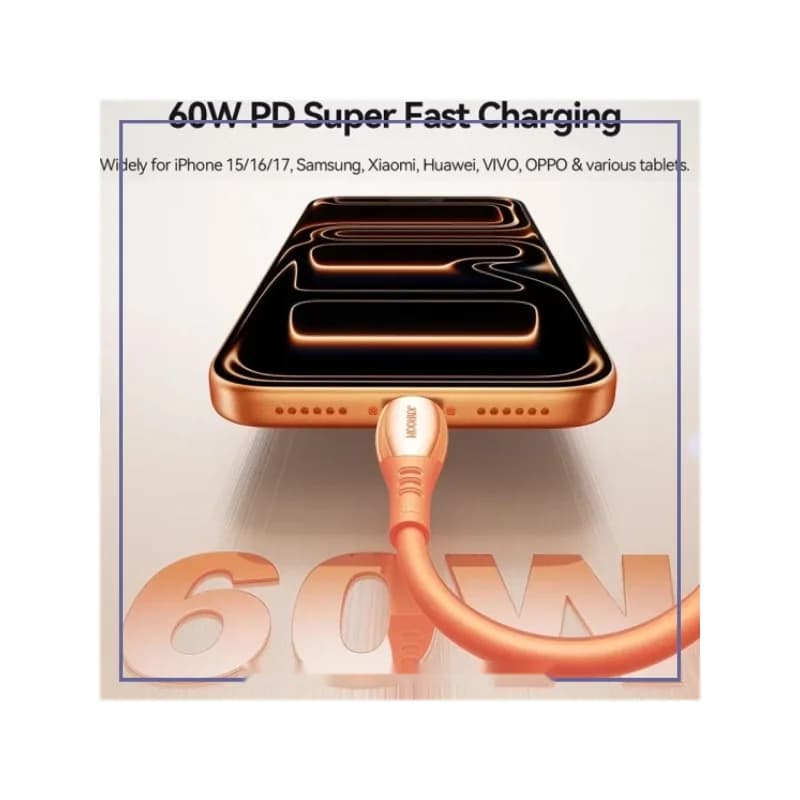 کابل شارژ Type-C به Type-C جویروم مدل S-A59 — تصویر ۸