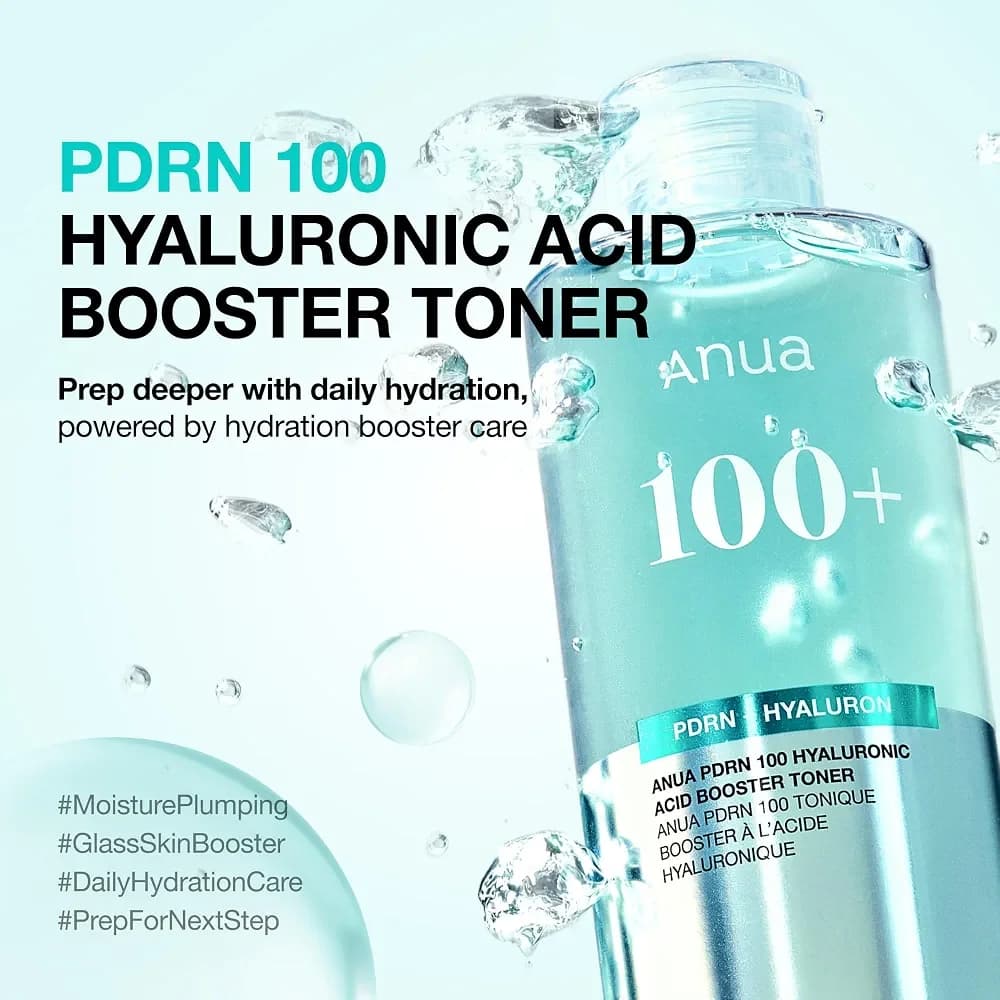 تونر PDRN و هیالورونیک اسید آنوا 250 میل | Anua PDRN 100 Hyaluronic Acid Booster Toner — تصویر ۲