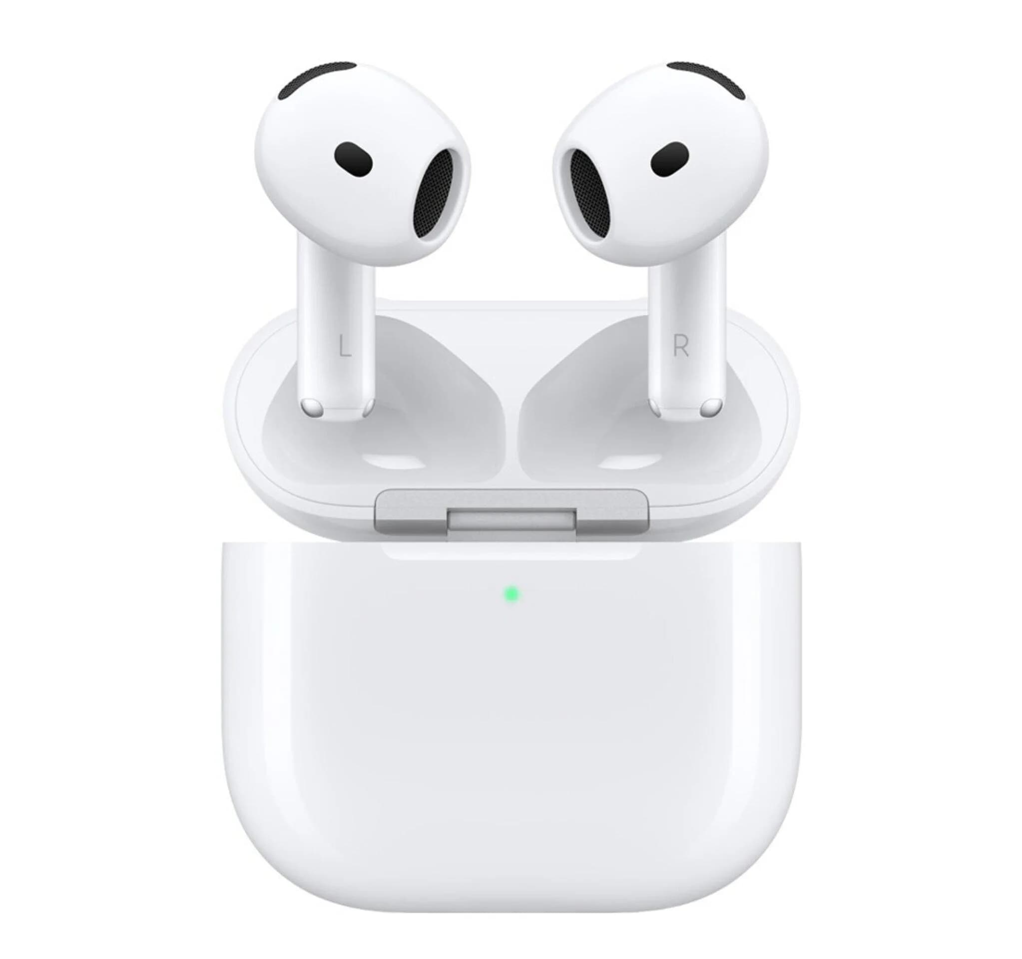 هدفون بلوتوثی اپل مدل AirPods 4، تراشه H2، صدای فضایی، Adaptive EQ، Voice Isolation، مقاوم در برابر گردوغبار و آب IP54