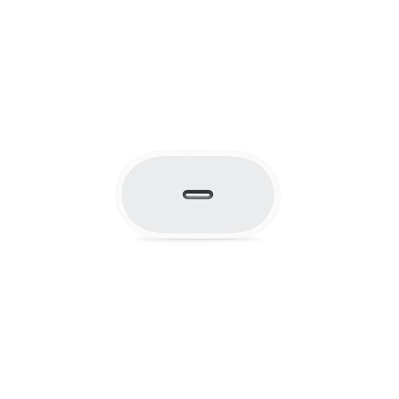 شارژر دیواری 20 وات اپل مدل MD3J4ZM/A، اتصال دو پین، درگاه خروجی USB-C، دارای قابلیت شارژ سریع، تکنولوژی شارژ PD — تصویر ۲