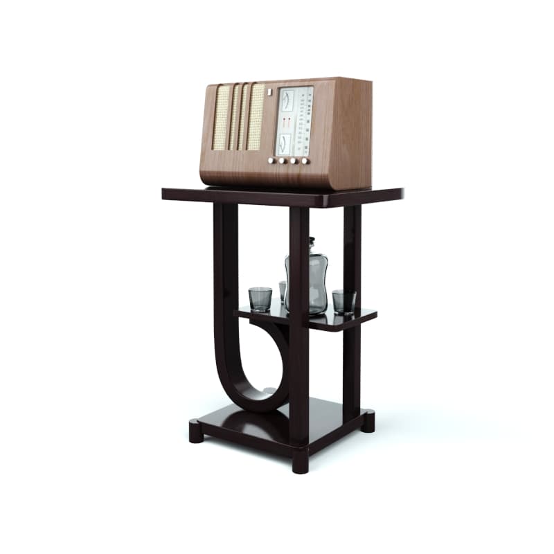 دانلود آبجکت تری‌دی‌مکس دستگاه موسیقی قدیمی Old Music Machine