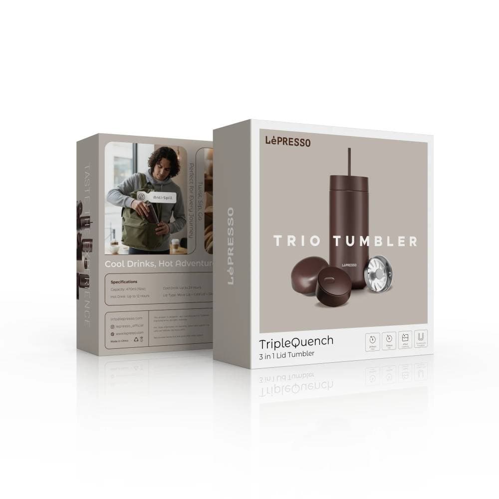 فلاسک 3 کاره LePRESSO مدل Trio Tumbler — تصویر ۴