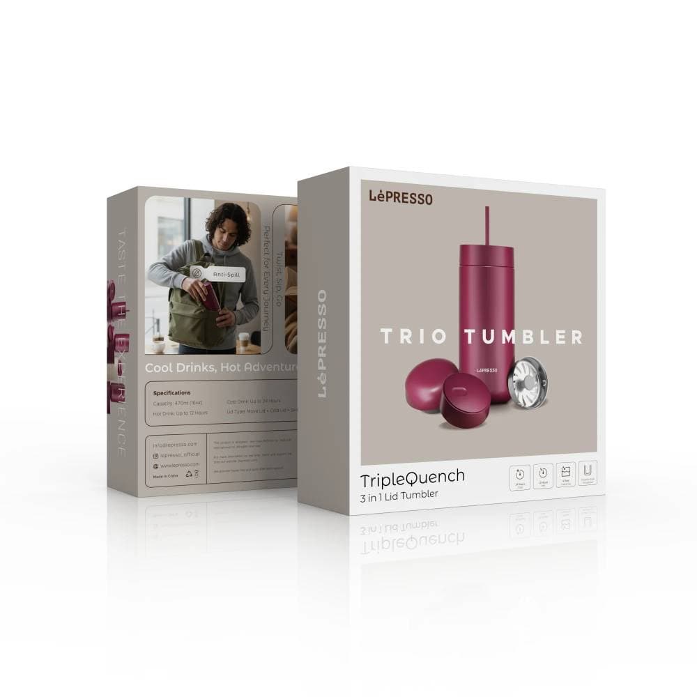 فلاسک 3 کاره LePRESSO مدل Trio Tumbler — تصویر ۶