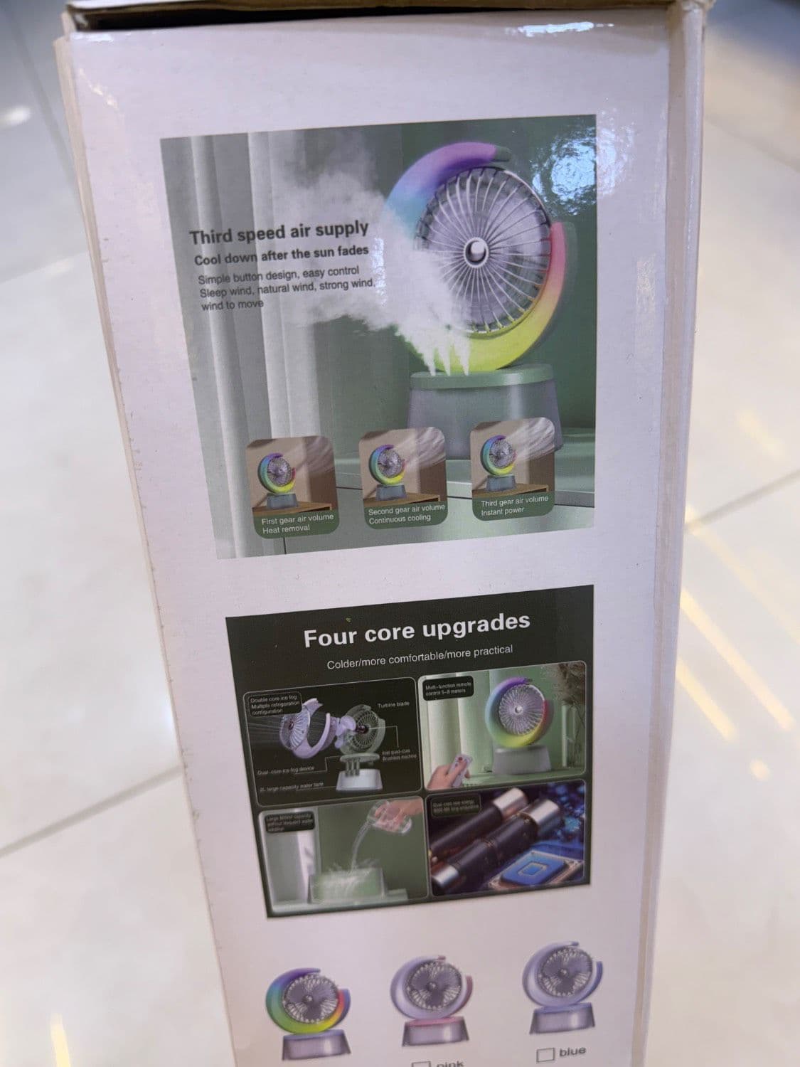 پنکه مه پاش مدل Frost Mist Fan — تصویر ۲