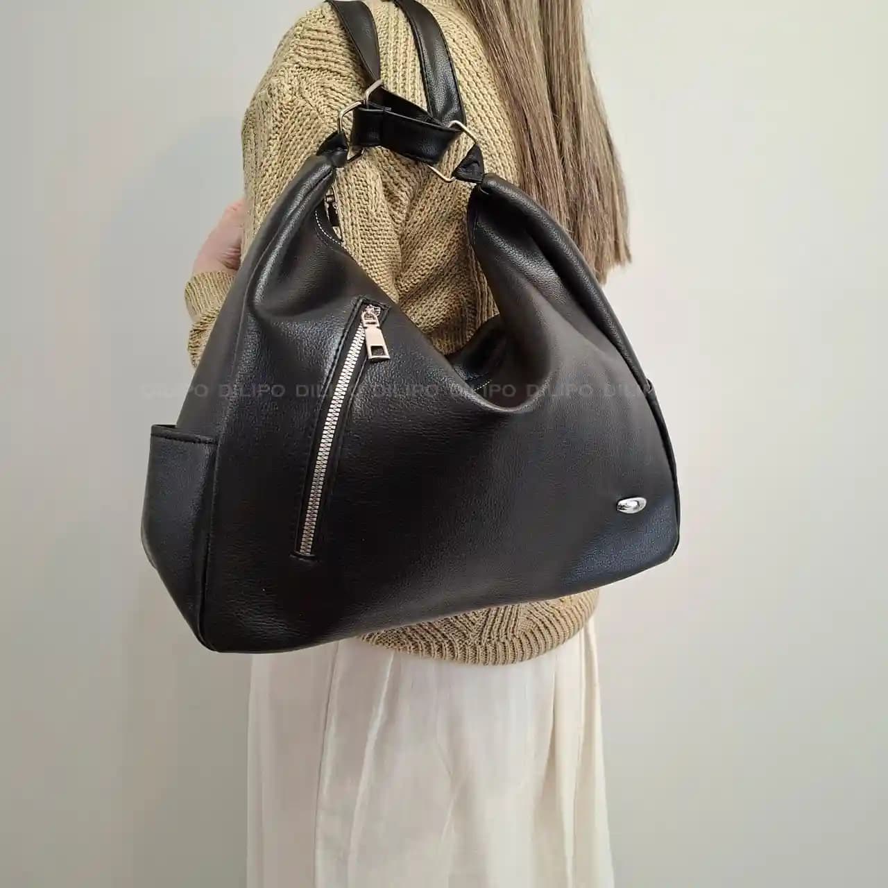 کیف سه کاره دستی دوشی و کوله پشتی زنانه رویسا 2732 — تصویر ۵