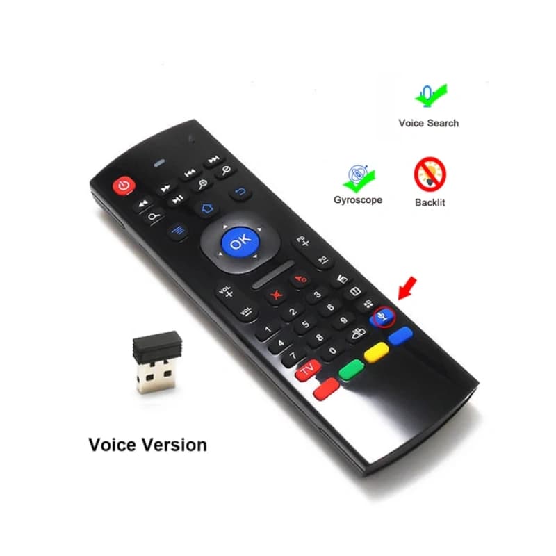ریموت کنترل ایرماوس Air Mouse MX3 MIC — تصویر ۵