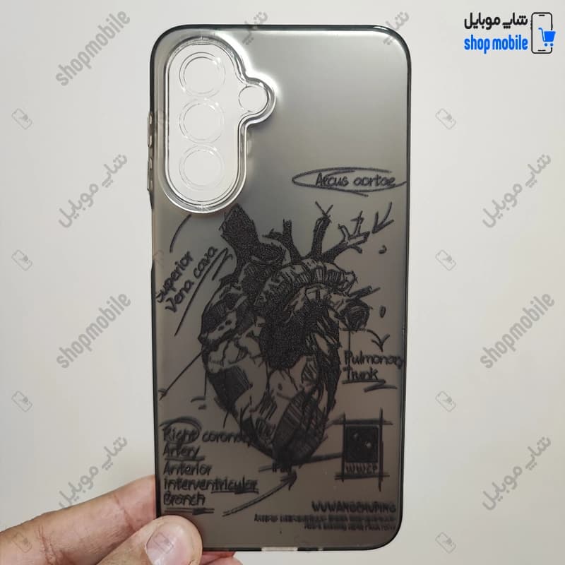 قاب گوشی سامسونگ گلکسی A17 (کاور فانتزی IMD طرح آناتومی قلب)