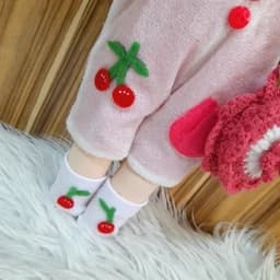 عروسک روسی و پارچه ای دستساز زیبا.عروسک بازی دختر بچه ها.هدیه خاص و لوکس .کادو تولد زیبا و اقتصادی — تصویر ۵