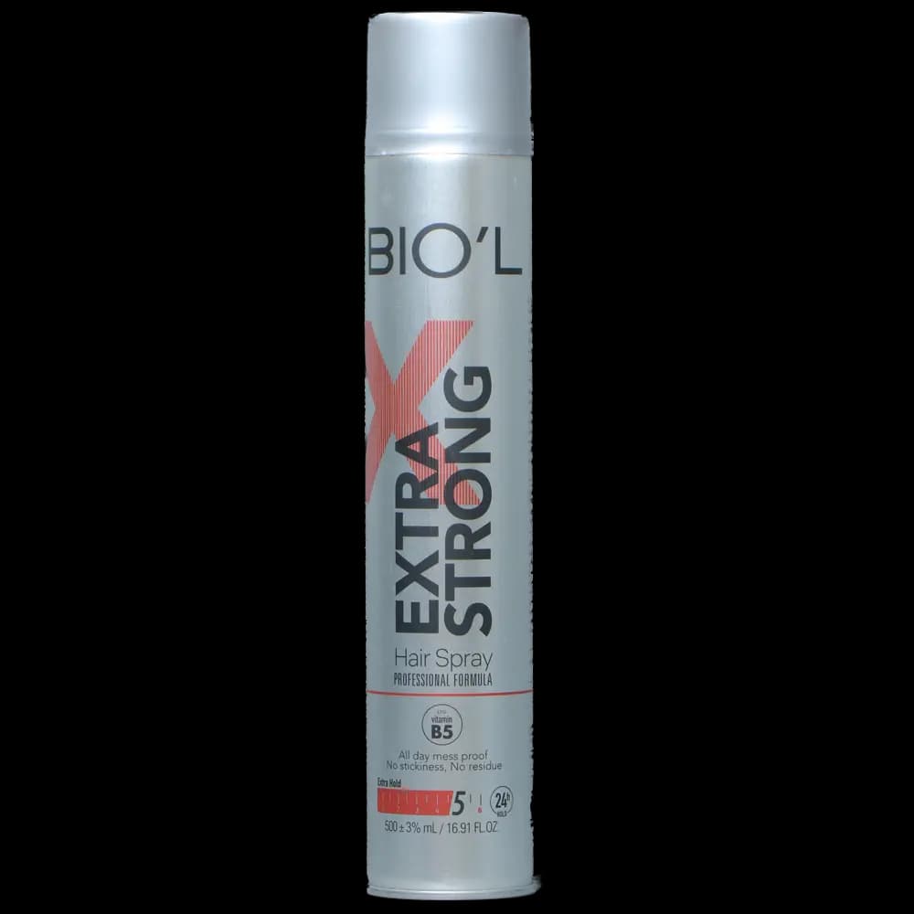 اسپری موی بیول مدل Extra Strong حجم 500 میلی لیتر