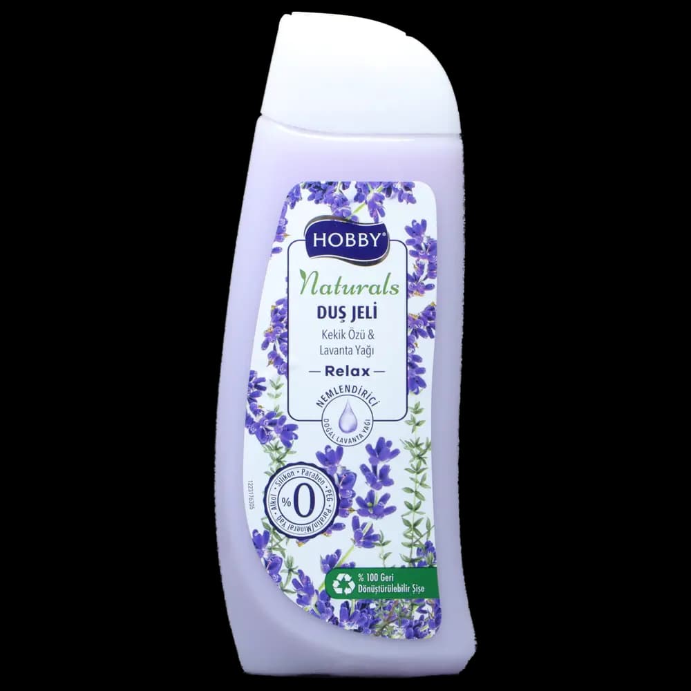 شامپو بدن هوبی مدل Naturals Relax حاوی عصاره آویشن و اسطوخودوس حجم 500 میلی لیتر