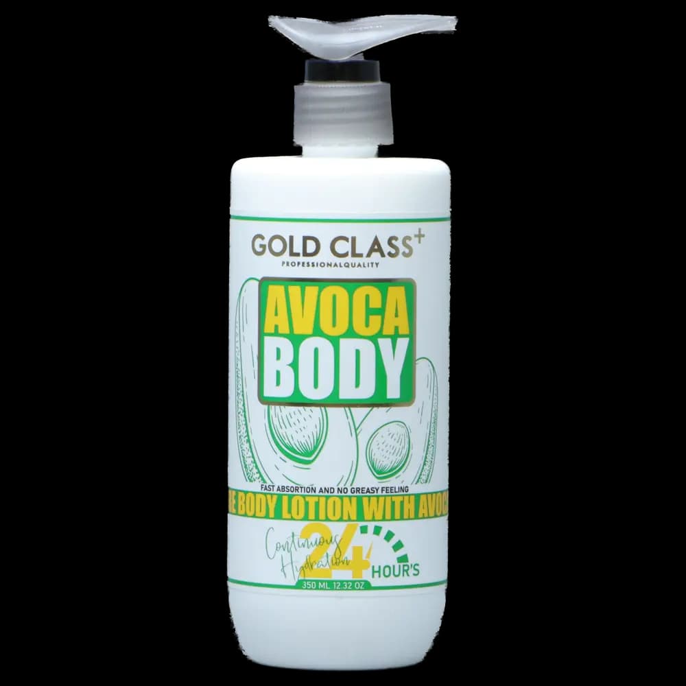لوسیون بدن گلد کلاس پلاس حاوی آووکادو مدل Avoca Body حجم 350 میلی لیتر