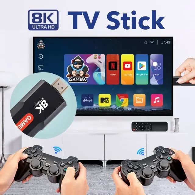 کنسول بازی قابل حمل و اندروید باکس مدل q9 max — تصویر ۲