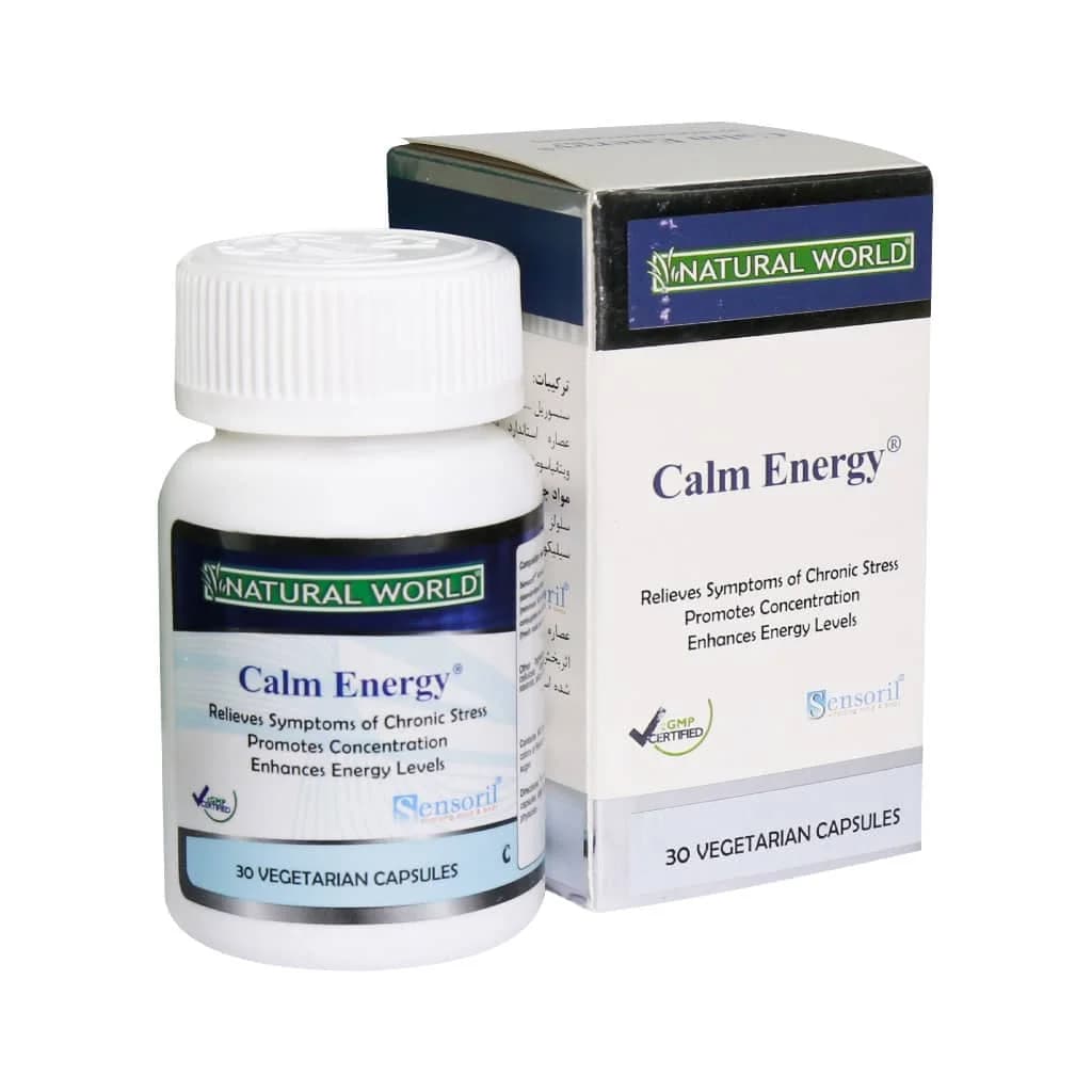 کپسول کالم انرژی نچرال ورلد 30 عدد (Natural World Calm Energy) — تصویر ۲