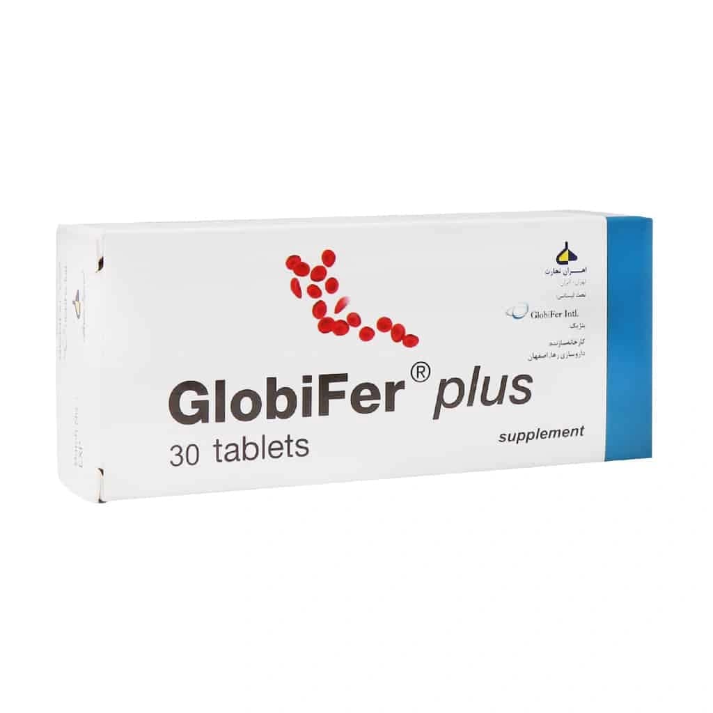 قرص گلوبیفر پلاس اهران تجارت 30 عدد (Ahran Tejarat Globifer Plus)