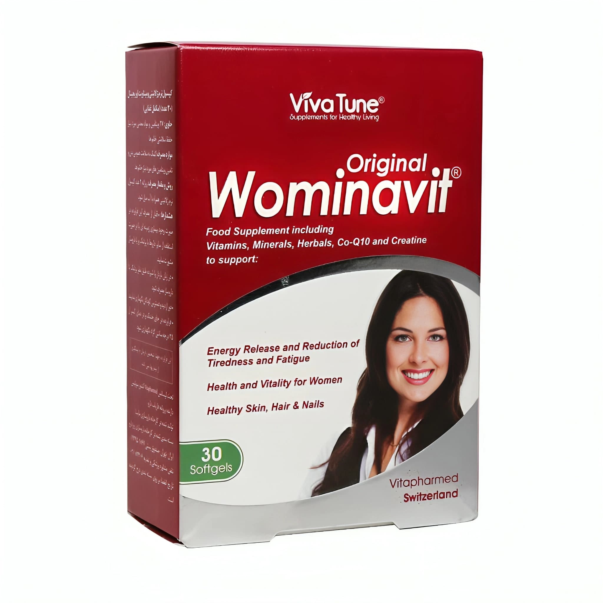 سافت ژل ومیناویت اوریجینال ویواتیون 30 عدد (Viva Tune Wominavit Original)