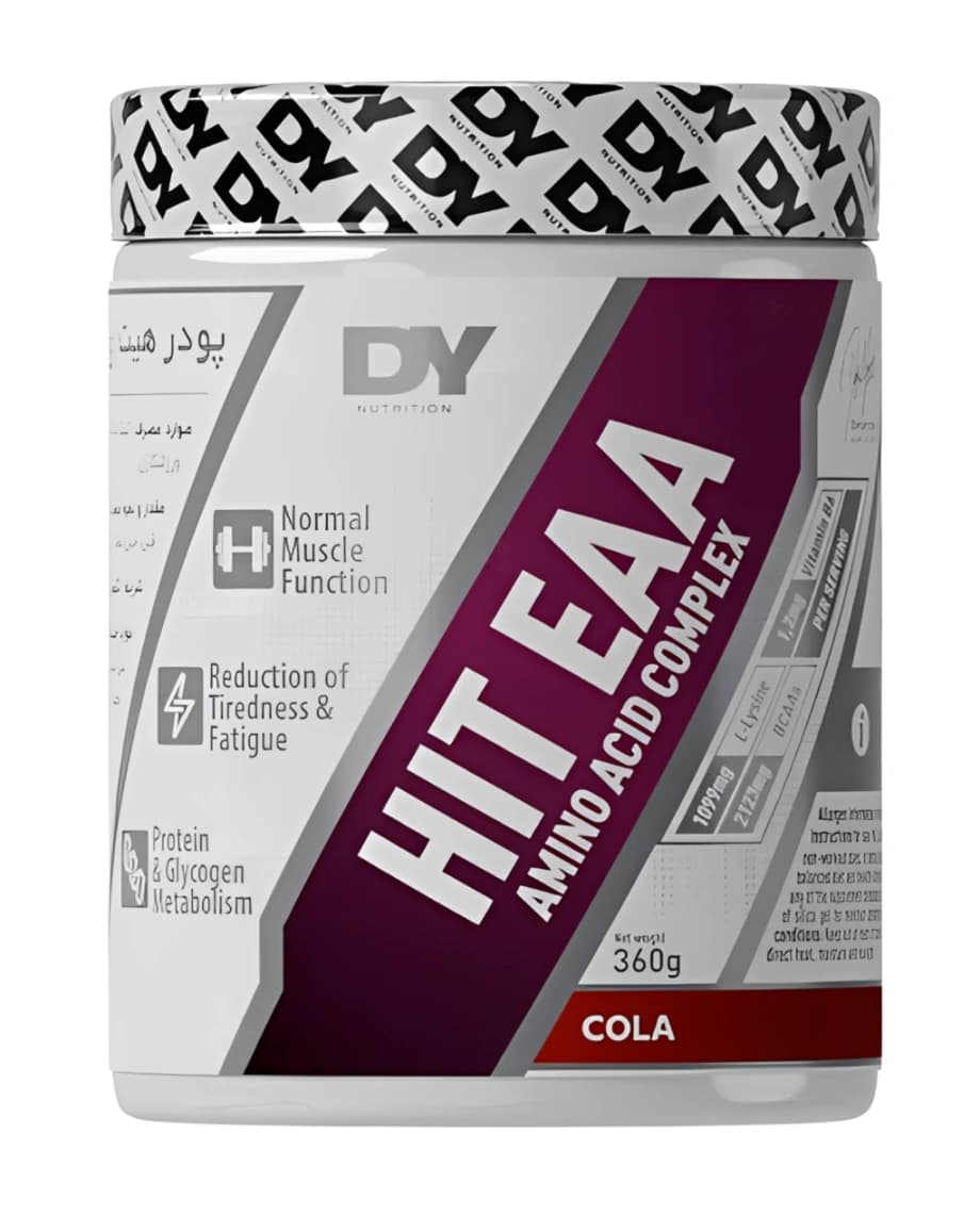 پودر هیت ایی ای ای دوریان یتس 360 گرم با طعم نوشابه (DY Nutrition HIT EAA Powder 360 g)