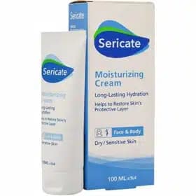 کرم مرطوب کننده پوست خشک و حساس 100ml سری کیت Sericate