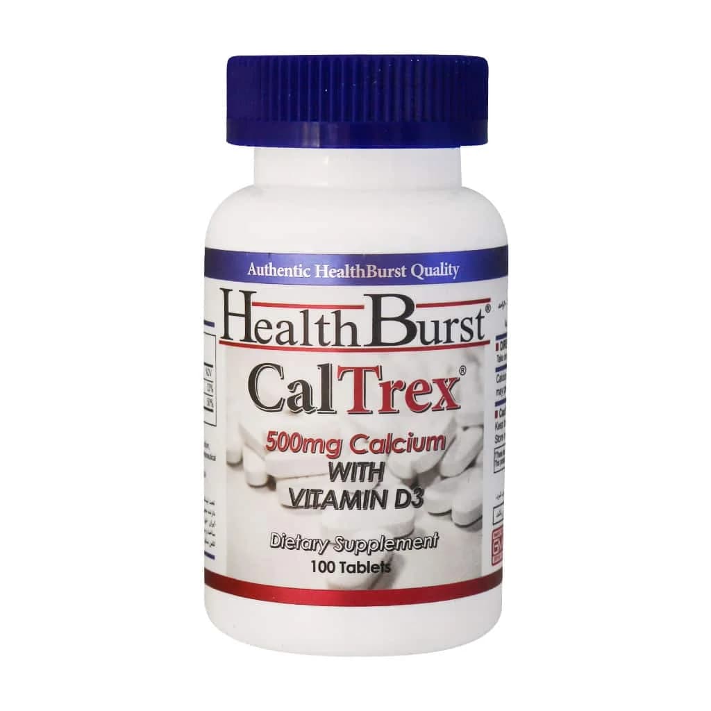قرص کلترکس هلث برست 100 عدد (Healthburst CalTrex)