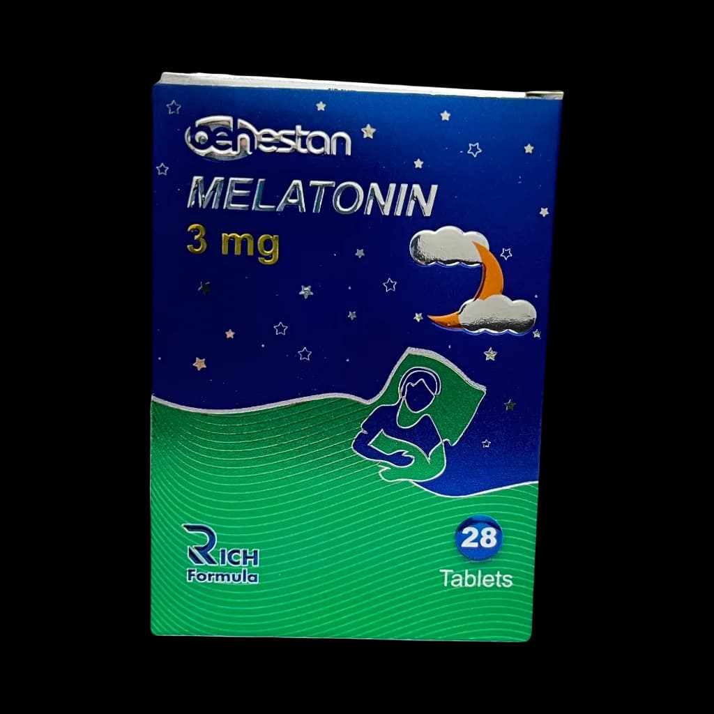 قرص ملاتونین 3 میلی گرم بهستان 28 عدد (Behestan Melatonin 3mg)