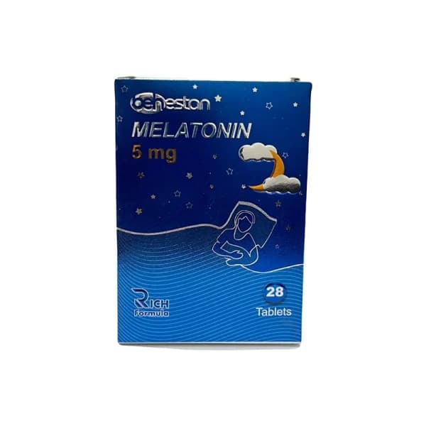 قرص ملاتونین 5 میلی گرم بهستان 28 عدد (Behestan Melatonin 5mg)