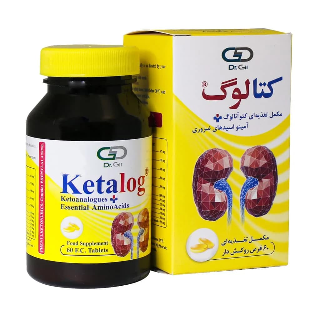 قرص کتالوگ دکتر گیل 60 عدد (Dr Gil Ketalog)
