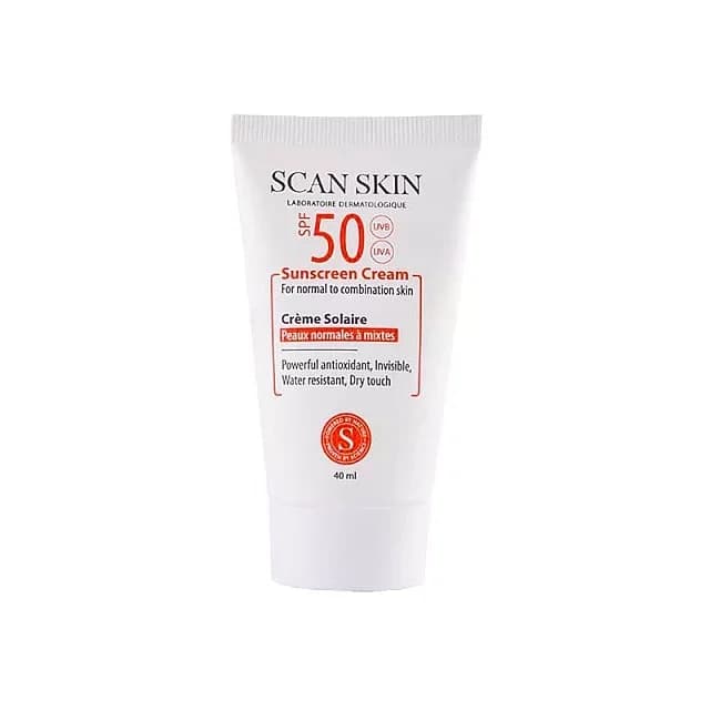 ضد آفتاب پوست نرمال تا مختلط اسکن اسکین Scan skin