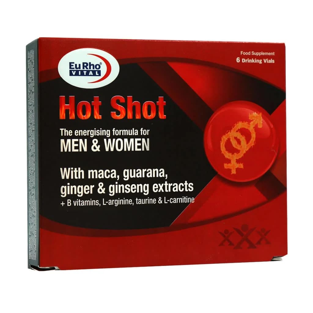 ویال خوراکی هات شات یوروویتال 6 عدد (Eurhovital Hot Shot)