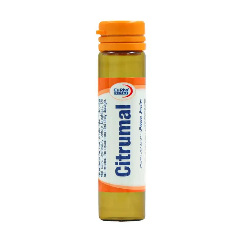 ویال خوراکی سیترومال یوروویتال 6 عدد (Eurhovital Citrumal Liquid) — تصویر ۳