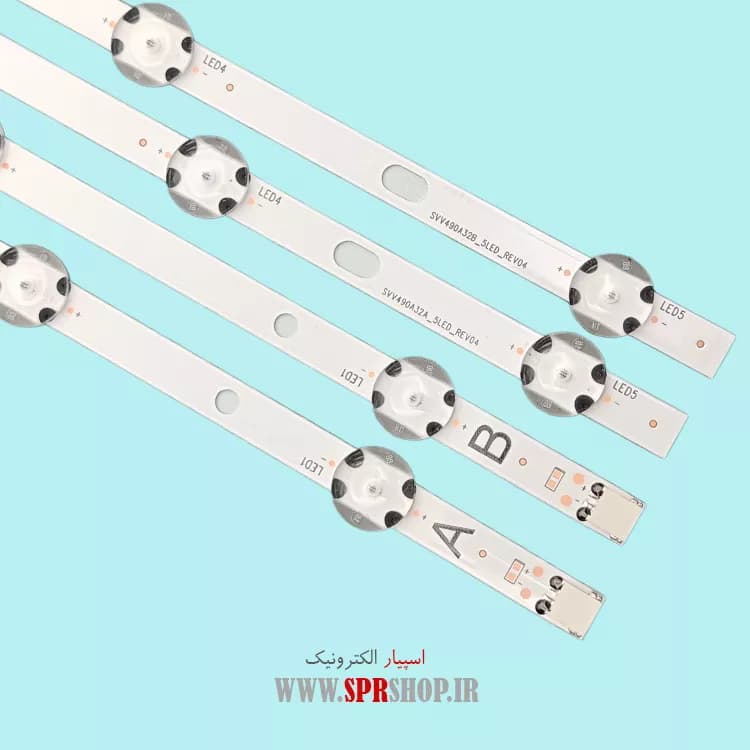 LED BAR XVISION 49″ XL615 6*5LED(4*A+2*B) 3V 459MM