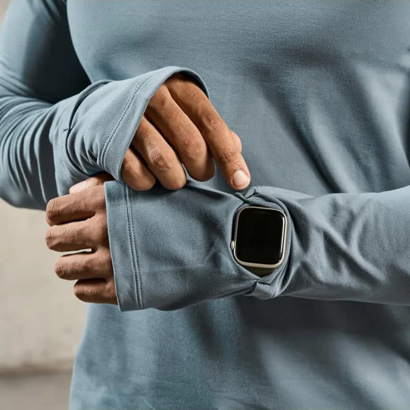 نیم زیپ مردانه کریویت Crivit Functional Shirt — تصویر ۴