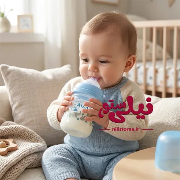 شیشه شیر 260 میل کودک برند ALGO — تصویر ۲